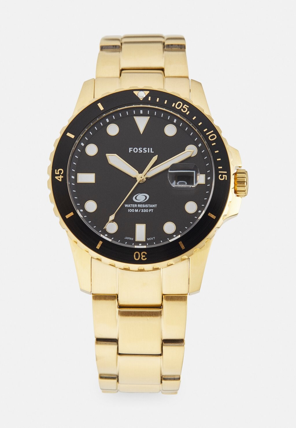 

Часы Fossil, золотого цвета