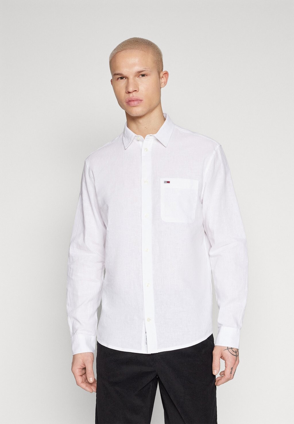 

Рубашка BLEND SHIRT Tommy Jeans, цвет white