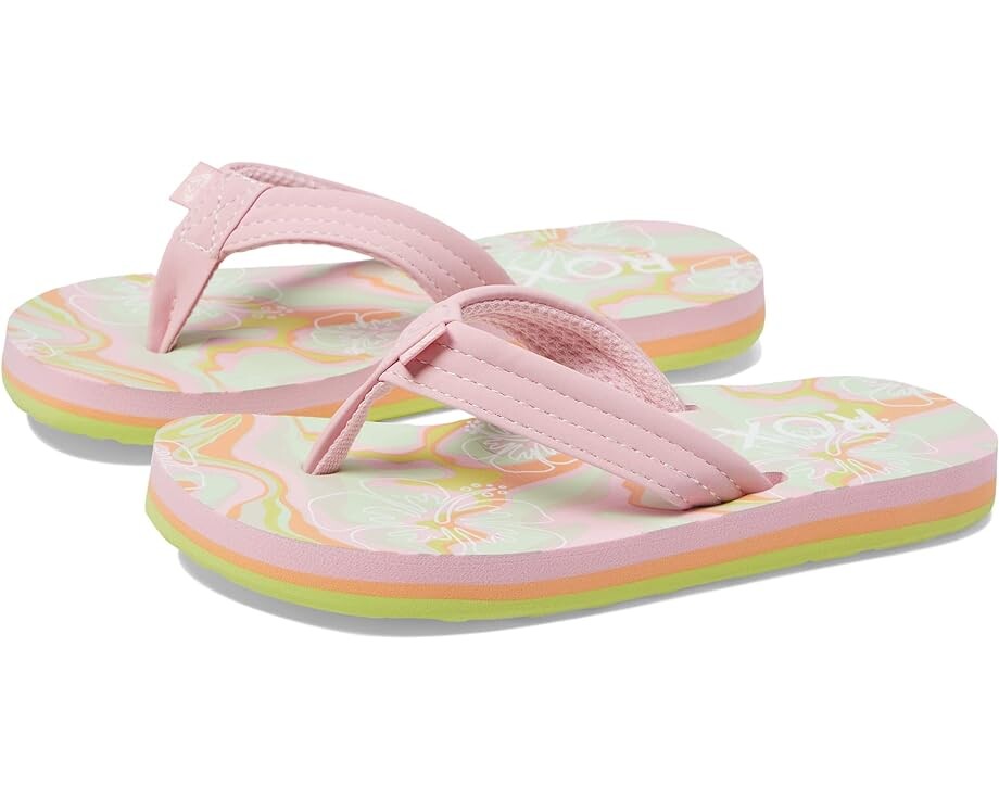 

Сандалии Roxy Vista Loreto, цвет Green/Pink