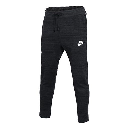 

Спортивные штаны Nike Alphabet Logo Loose Sports Pants Black, черный