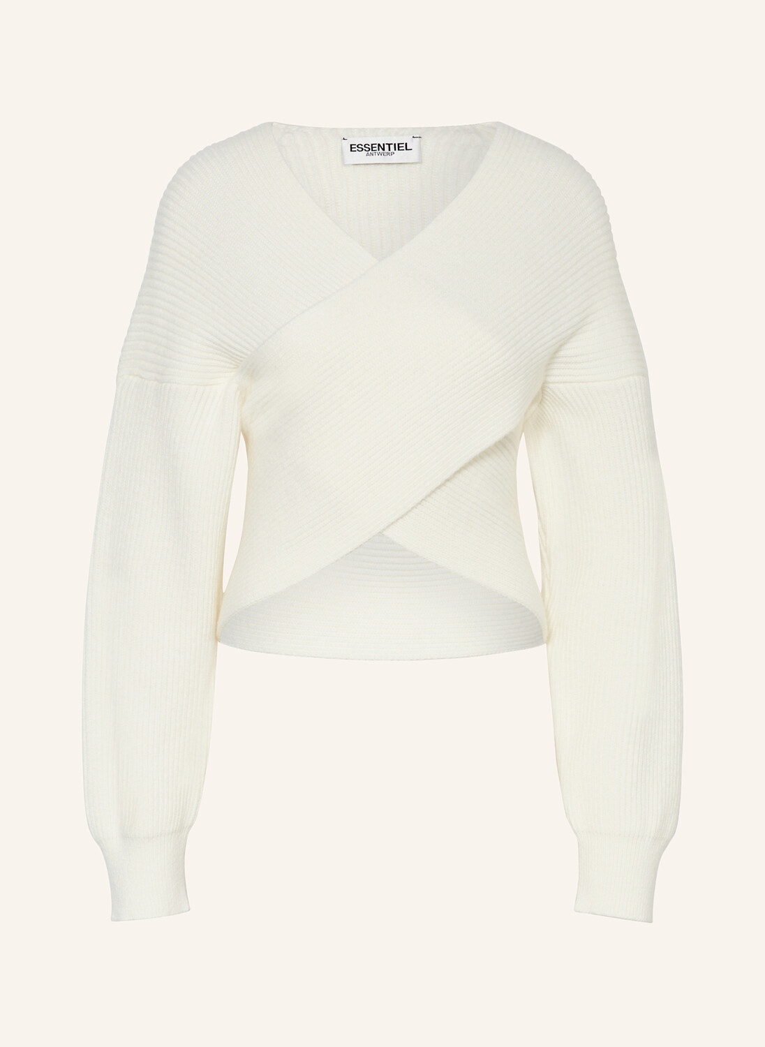 

Свитер Gustaph с запахом Essentiel Antwerp, экрю