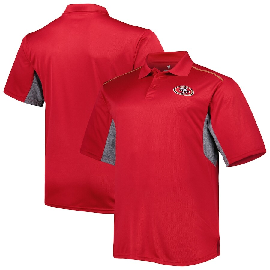 

Поло с коротким рукавом Fanatics Branded San Francisco 49Ers, алый