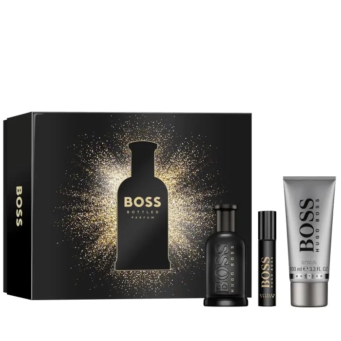 

Мужская туалетная вода Boss Bottled Parfum Set de regalo Hugo Boss, Set 3 productos