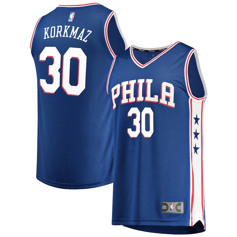 

Джерси Fanatics Branded Philadelphia 76Ers, роял