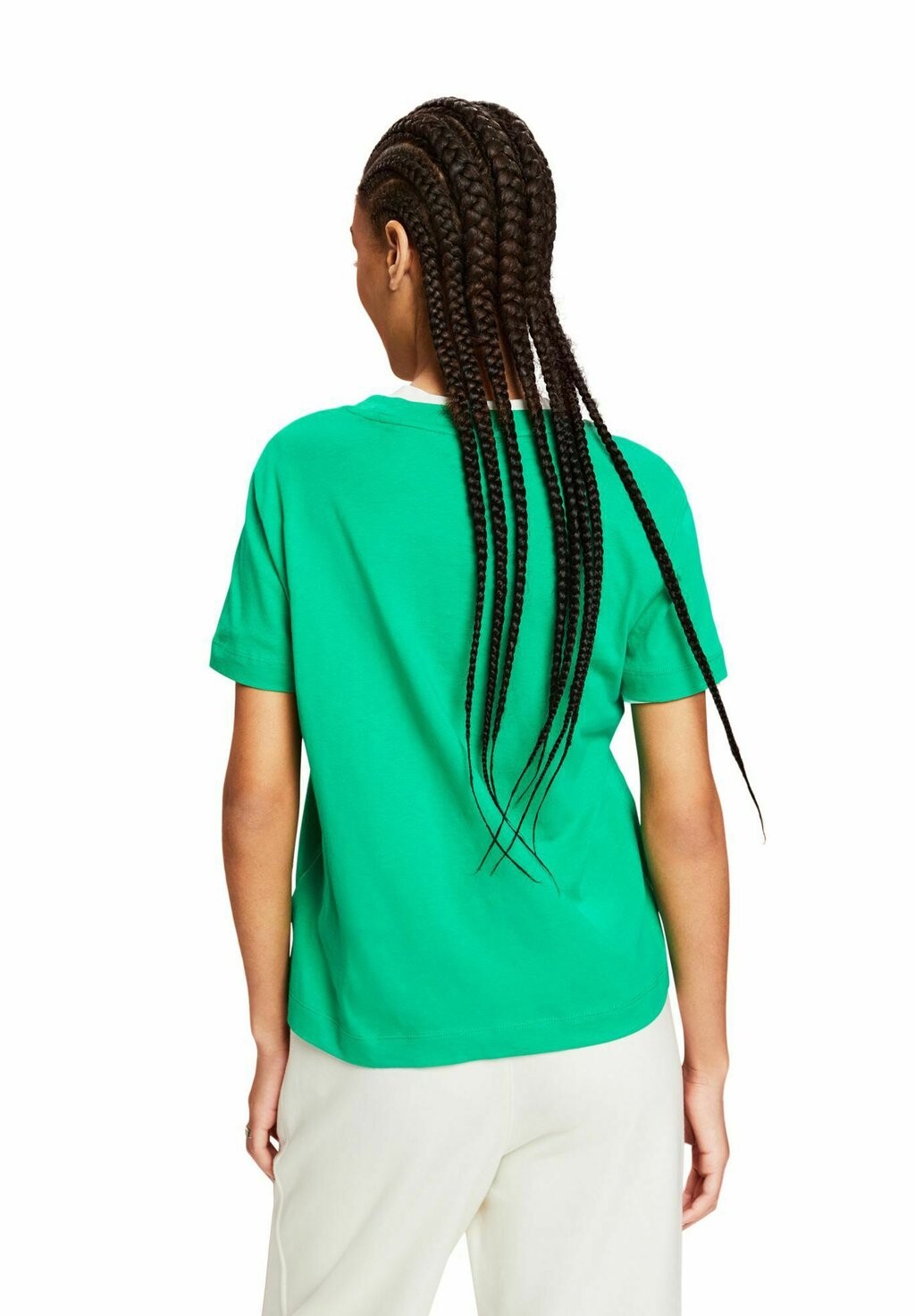 

Футболка базовая Esprit, цвет green
