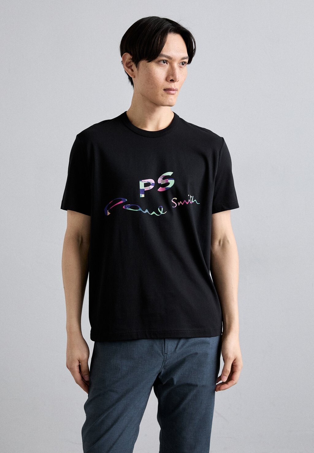 

Футболка с принтом PS Paul Smith, черный