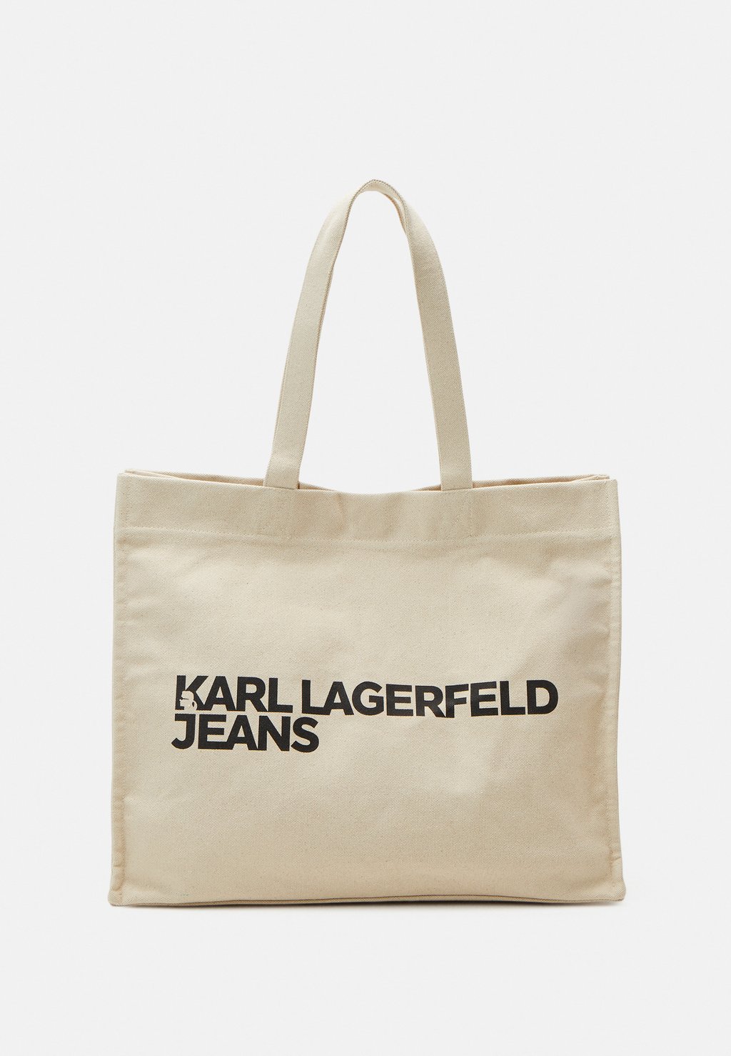 Сумка для покупок Shopper Logo Karl Lagerfeld, цвет natural цена и фото