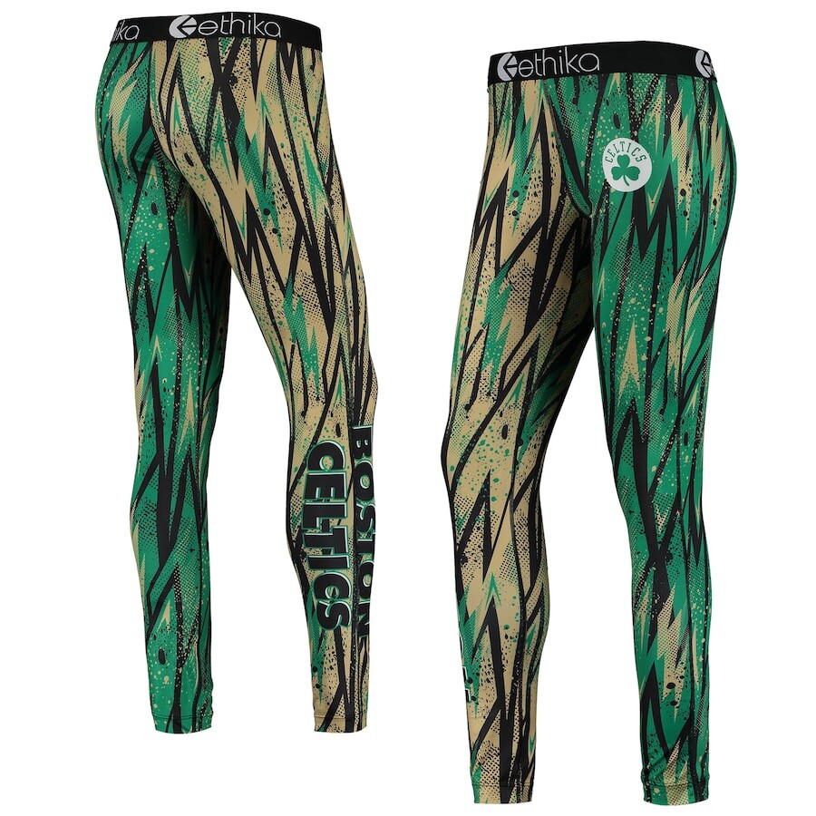 

Леггинсы Ethika Boston Celtics, зеленый