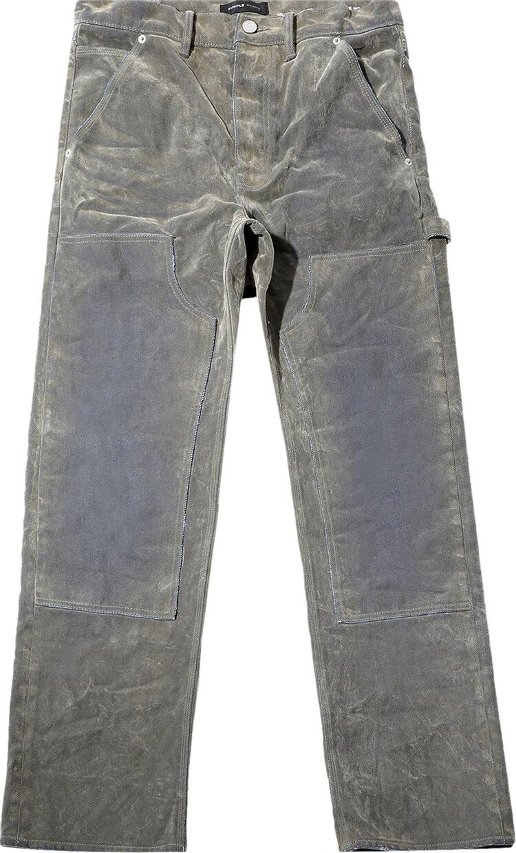 

Джинсы PURPLE BRAND Flocked Carpenter 'Green', зеленый, Серый