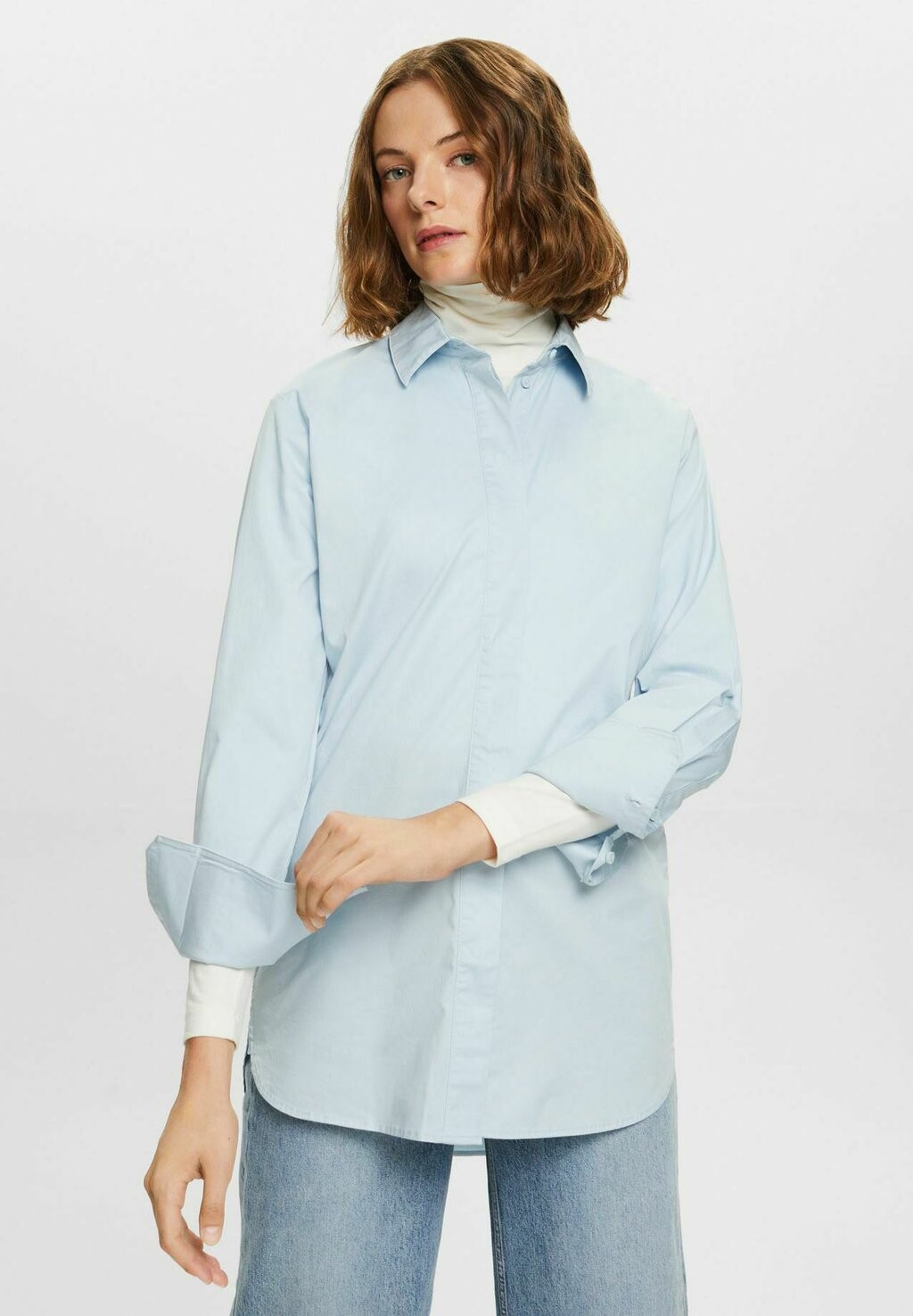 

Рубашка Esprit, цвет light blue