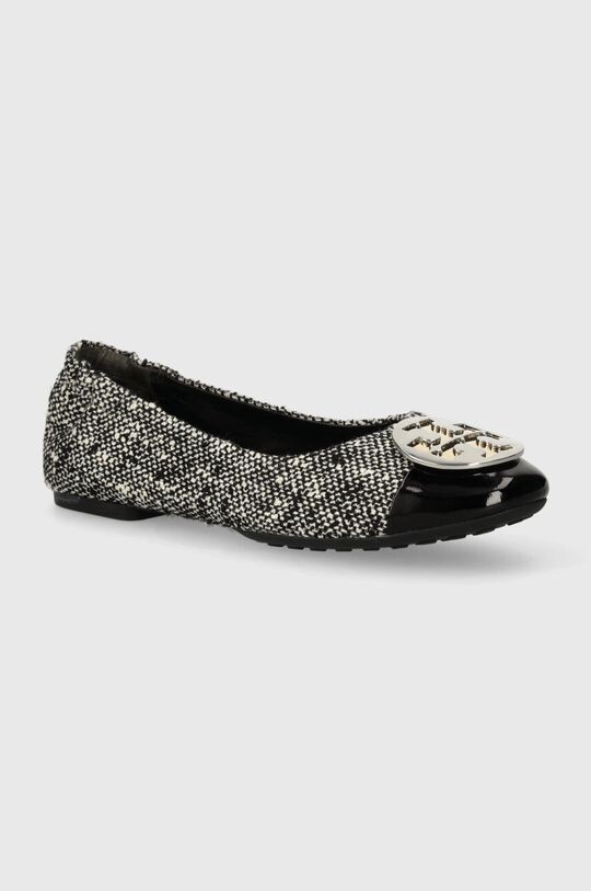 

Балетки Claire Cap-Toe Ballet Tory Burch, черный