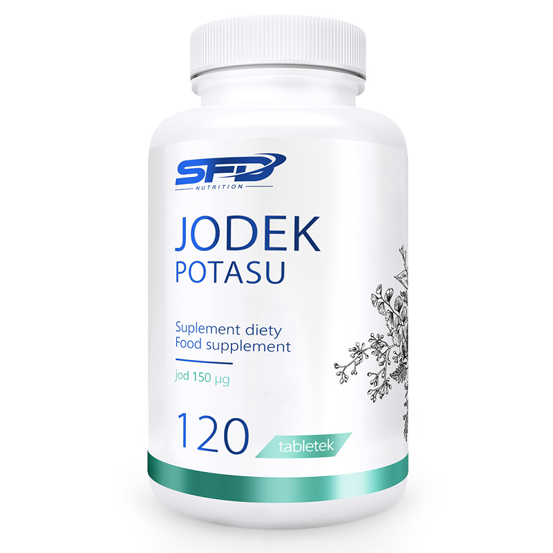 Препарат, содержащий йод Sfd Jodek Potasu, 120 шт sfd żelazo plus препарат содержащий железо и ингредиенты улучшающие его усвоение 60 шт