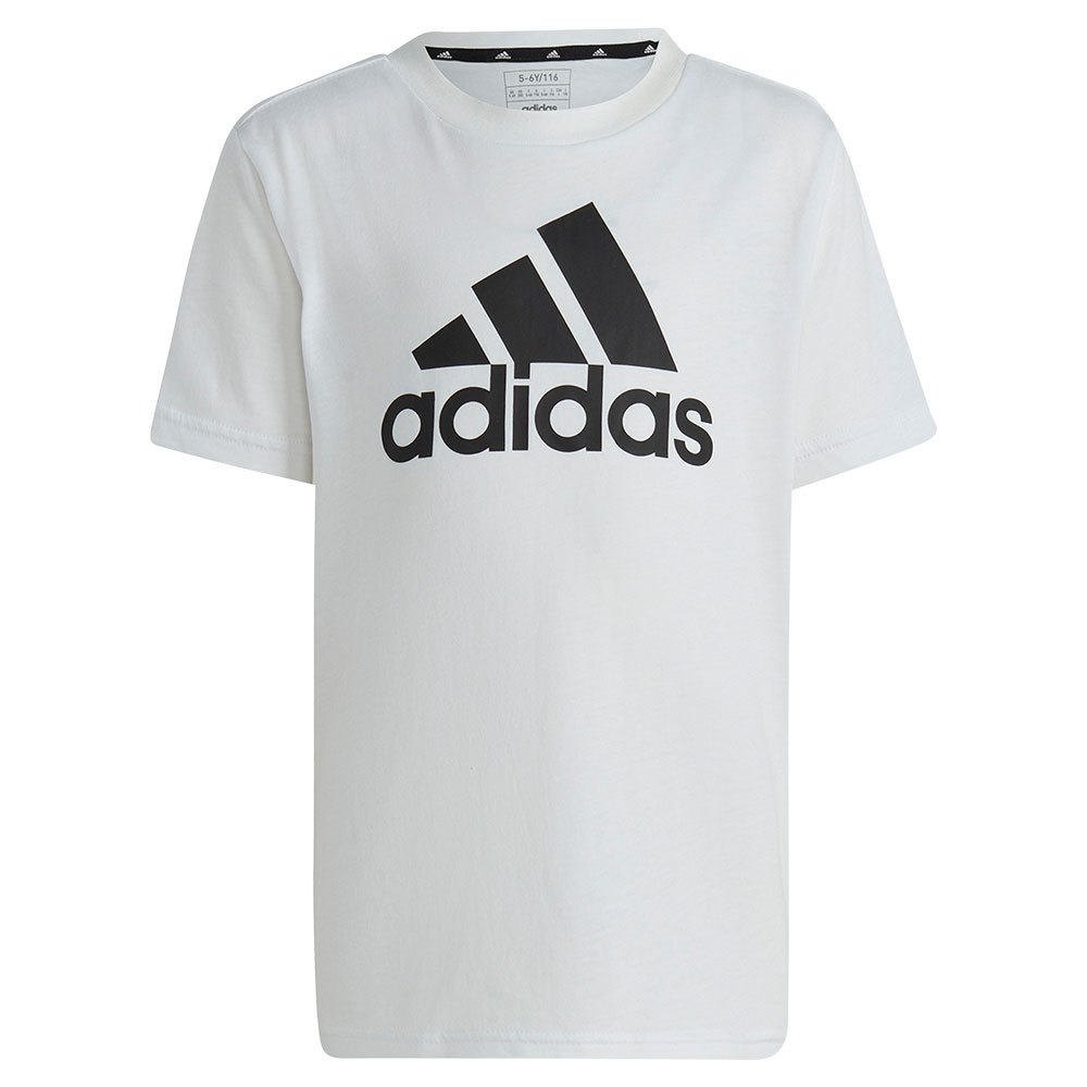 Футболка с коротким рукавом adidas Lk Bl Co, белый детская хлопковая футболка adidas lk bl co белый