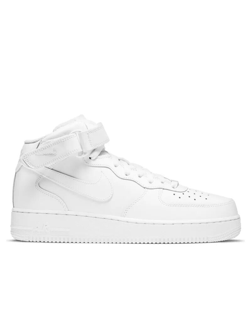 

Белые высокие кроссовки Nike '07 Air Force 1, Белый, Белые высокие кроссовки Nike '07 Air Force 1