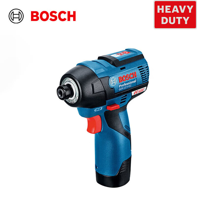 Дрель ручная бесщеточная Bosch GDR 12 V-EC + два аккумулятора 12V/3.0Ah, зарядное устройство, кейс