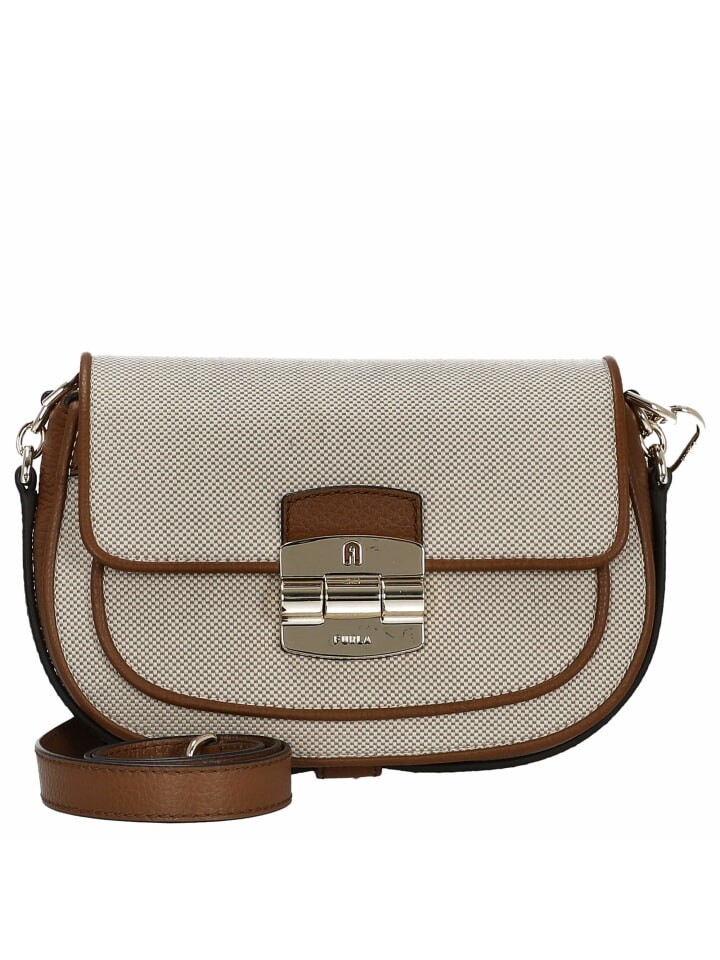 

Сумка через плечо Furla 215 cm, цвет naturale+cognac h