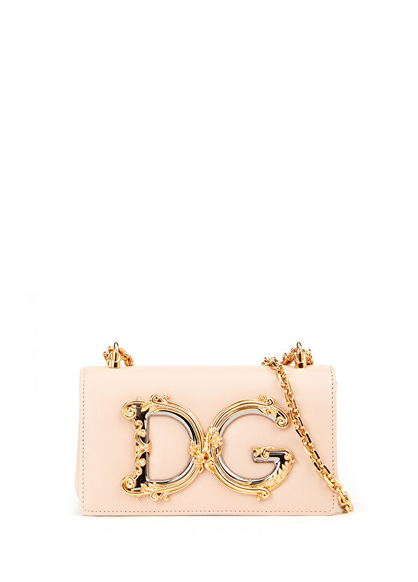 

Женская кожаная сумка через плечо dg girls powder Dolce&Gabbana