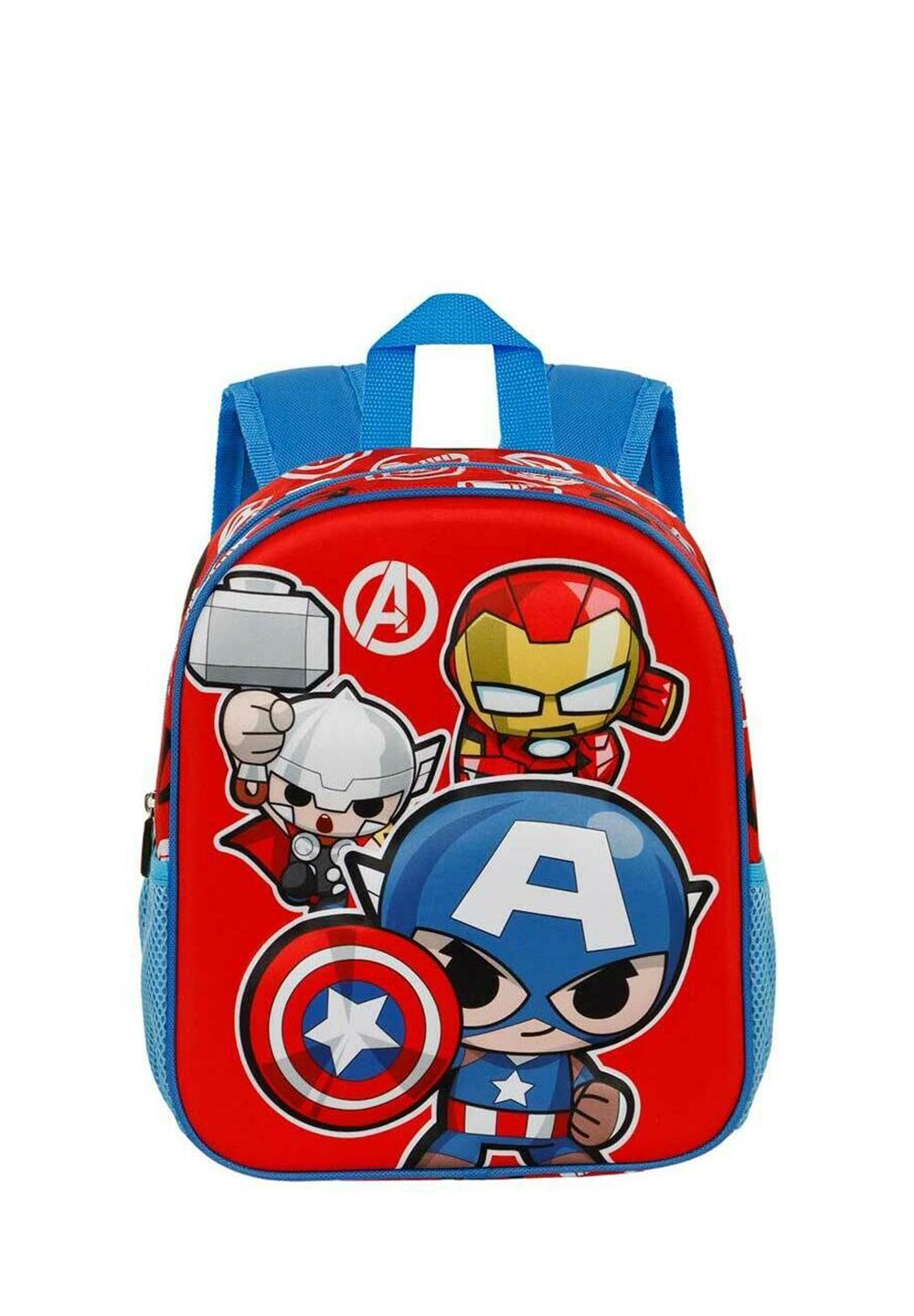 

Рюкзак школьный LOS VENGADORES IMPACT 3D PEQUEÑA Karactermania, красный