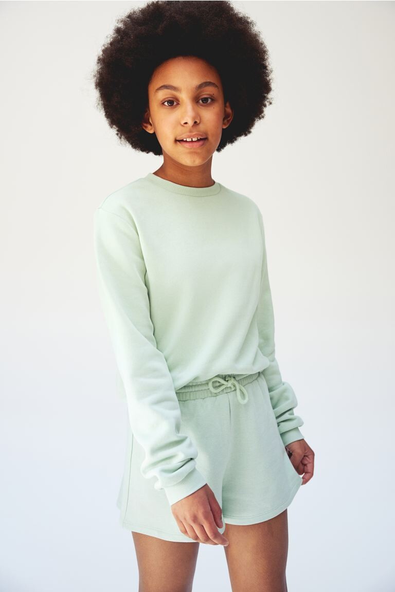 

Толстовка с круглым вырезом H&M, зеленый
