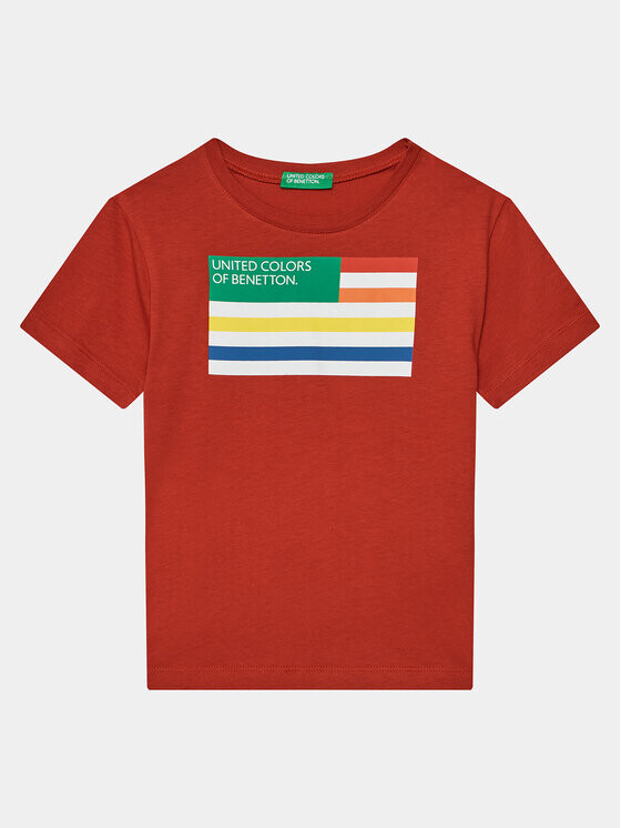 

Футболка стандартного кроя United Colors Of Benetton, красный