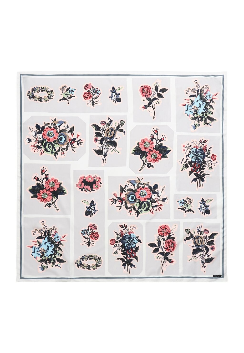 

Шарф LORAL AND GEOMETRIC Bimba Y Lola, цвет off white