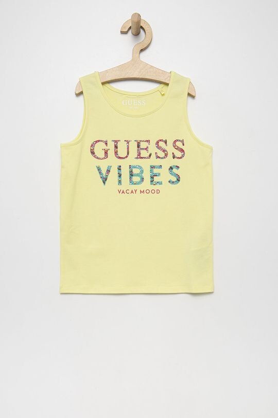 

Детский топ Guess, желтый