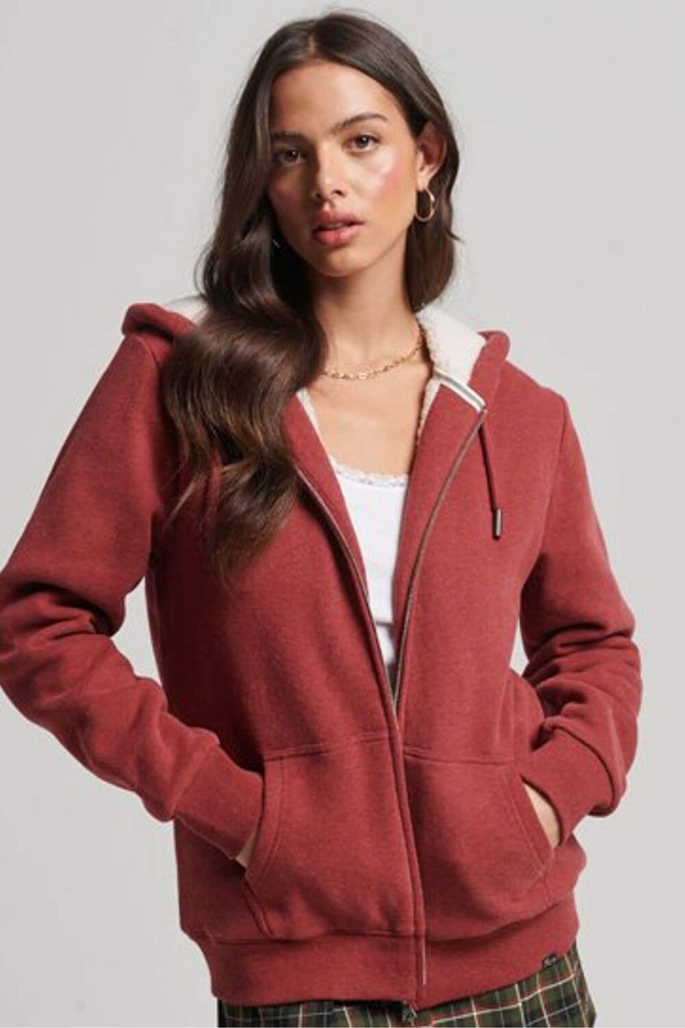 

Худи Borg на молнии Superdry