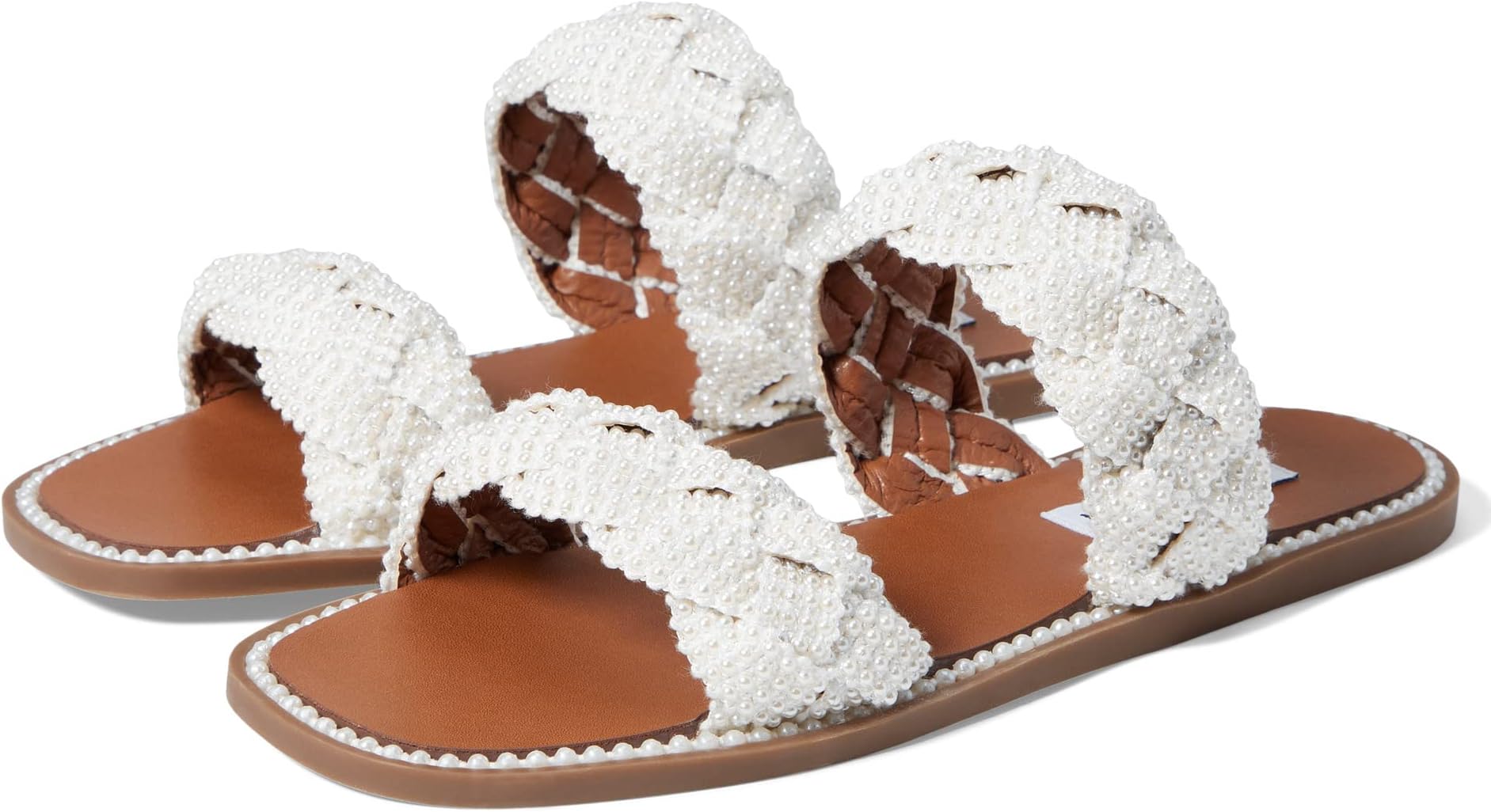 

Сандалии на плоской подошве Newbie-P Sandal Steve Madden, цвет Bone