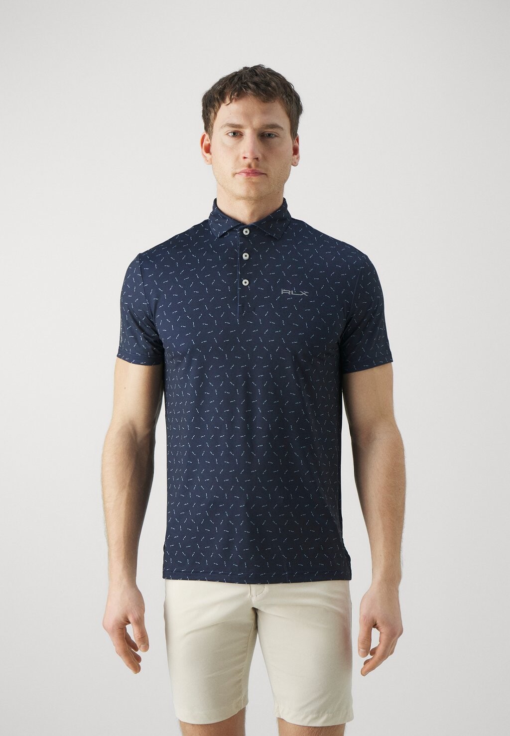

Рубашка-поло Short Sleeve Polo Ralph Lauren, цвет navy