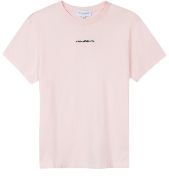 

Футболка Popincourt с избытком кофеина Maison Labiche