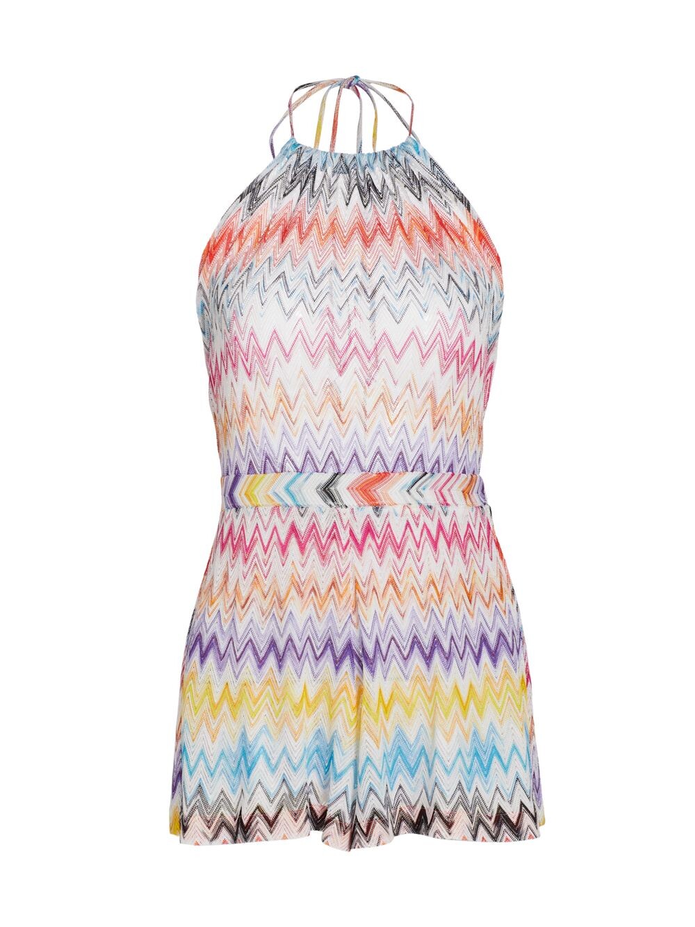 

Комбинезон с вырезом халтер и зигзагом Missoni