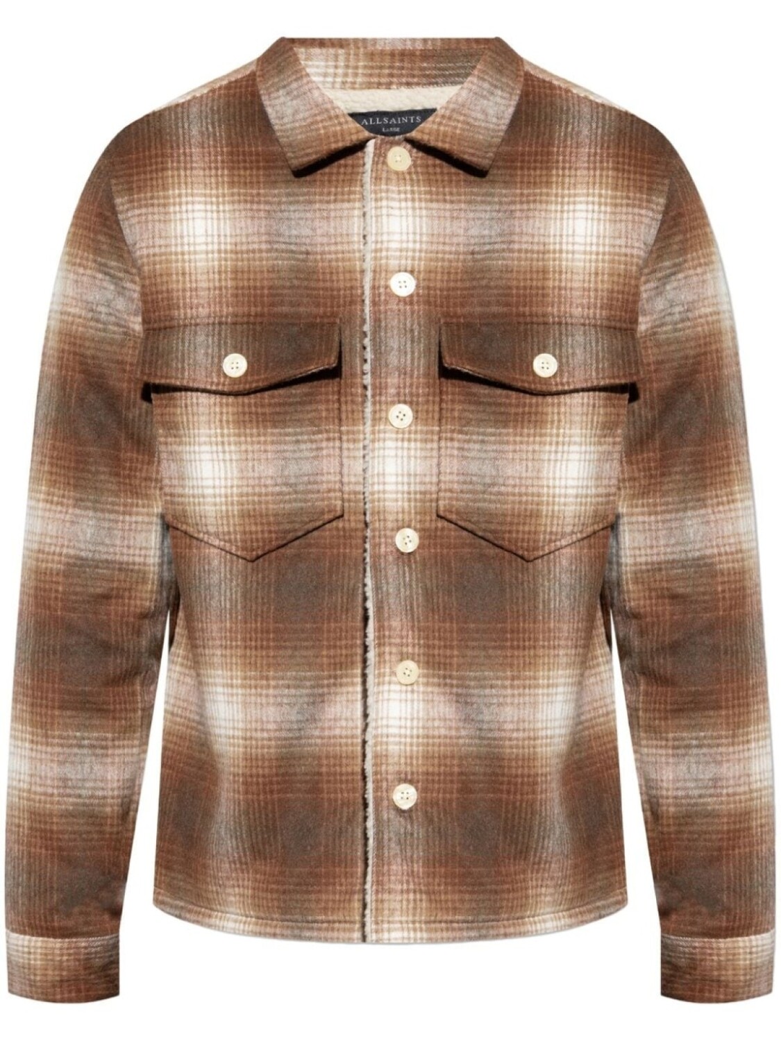 

AllSaints куртка-рубашка Ормонд, коричневый