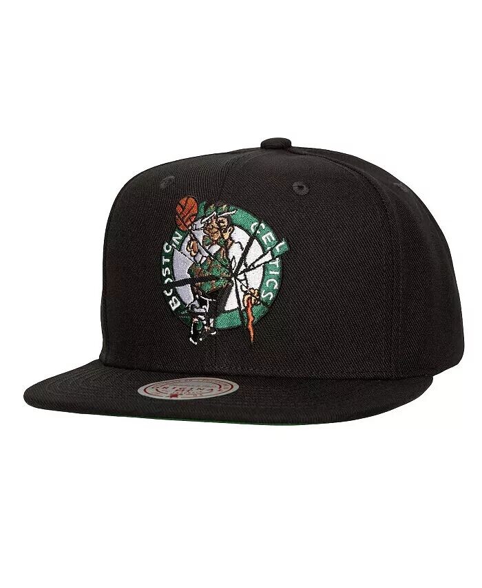 

Мужская черная бейсболка Boston Celtics Shattered Snapback Mitchell & Ness, черный
