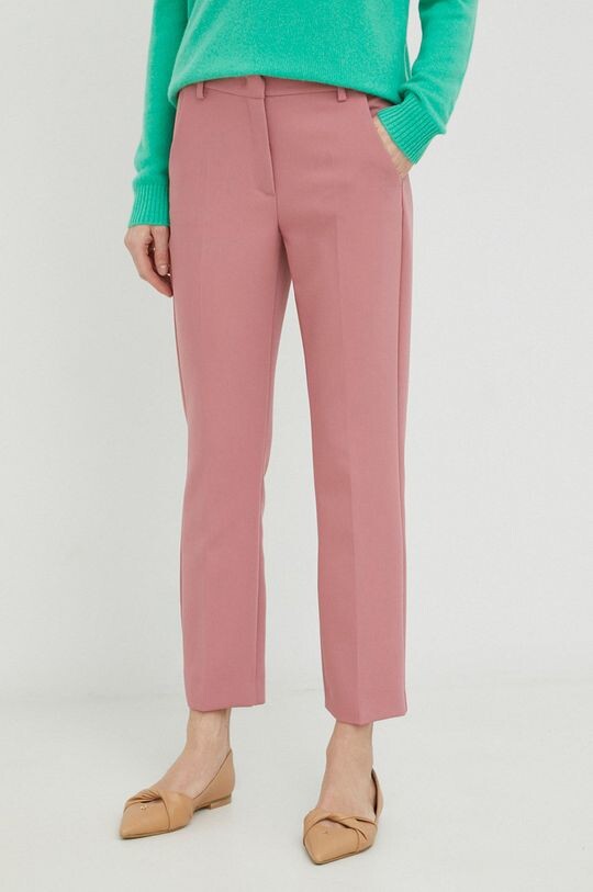 

Штаны-лягушки Weekend Max Mara, розовый