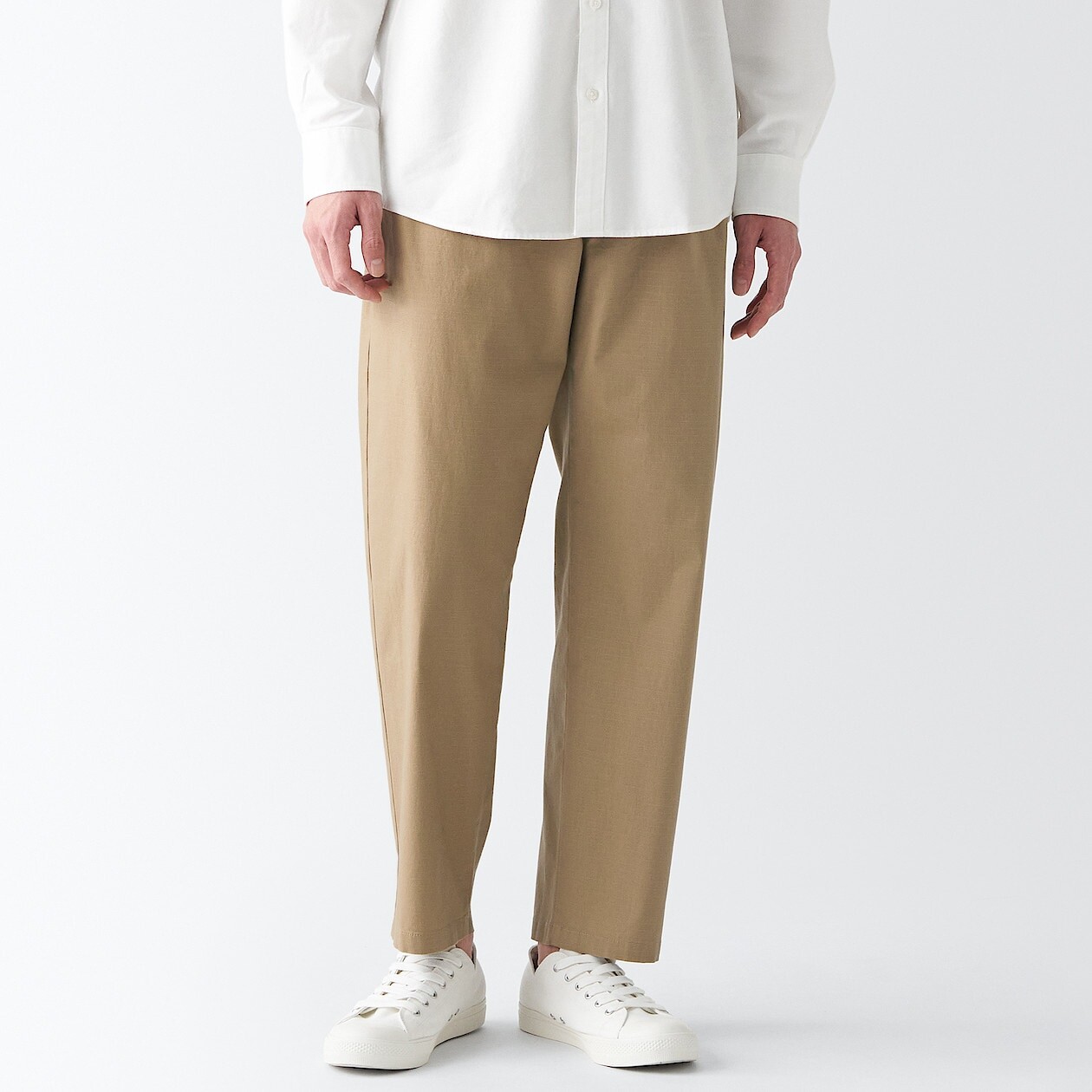 

Легкие брюки рипстоп MUJI, бежевый