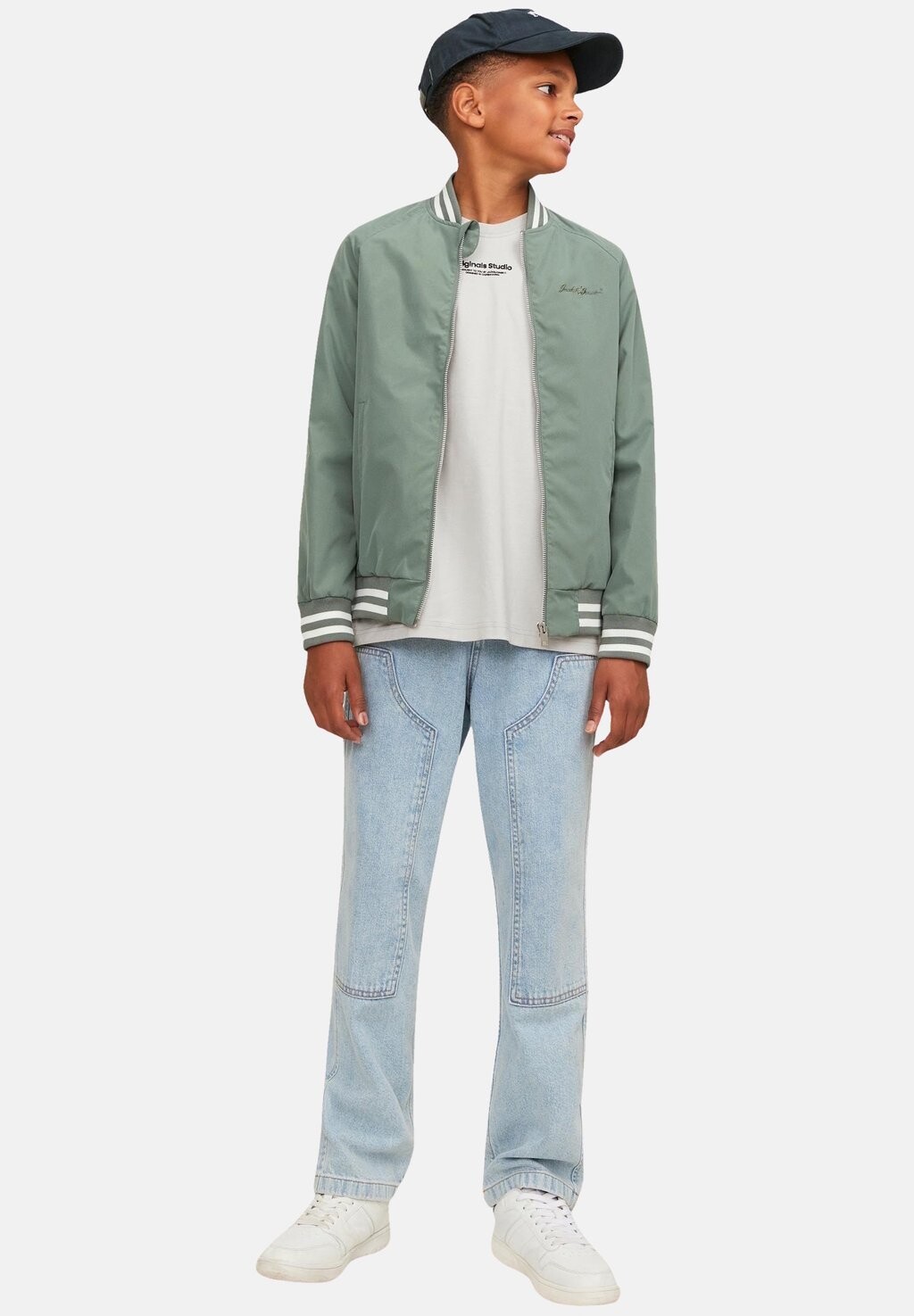 

Рубашка с длинным рукавом VESTERBRO MIT 3-D-PRINT Jack & Jones, цвет beige