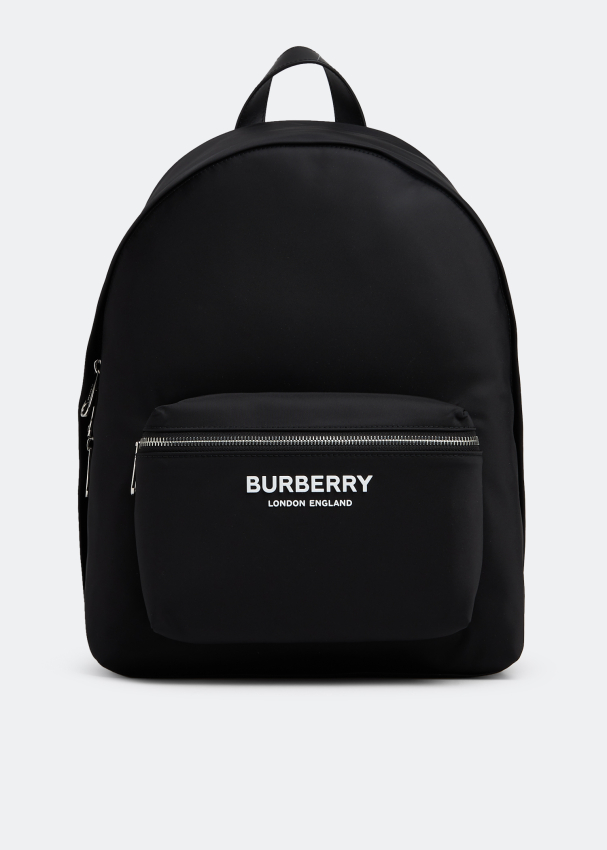 Рюкзак Burberry Logo Print, черный сумка burberry logo print nylon crossbody bag черный