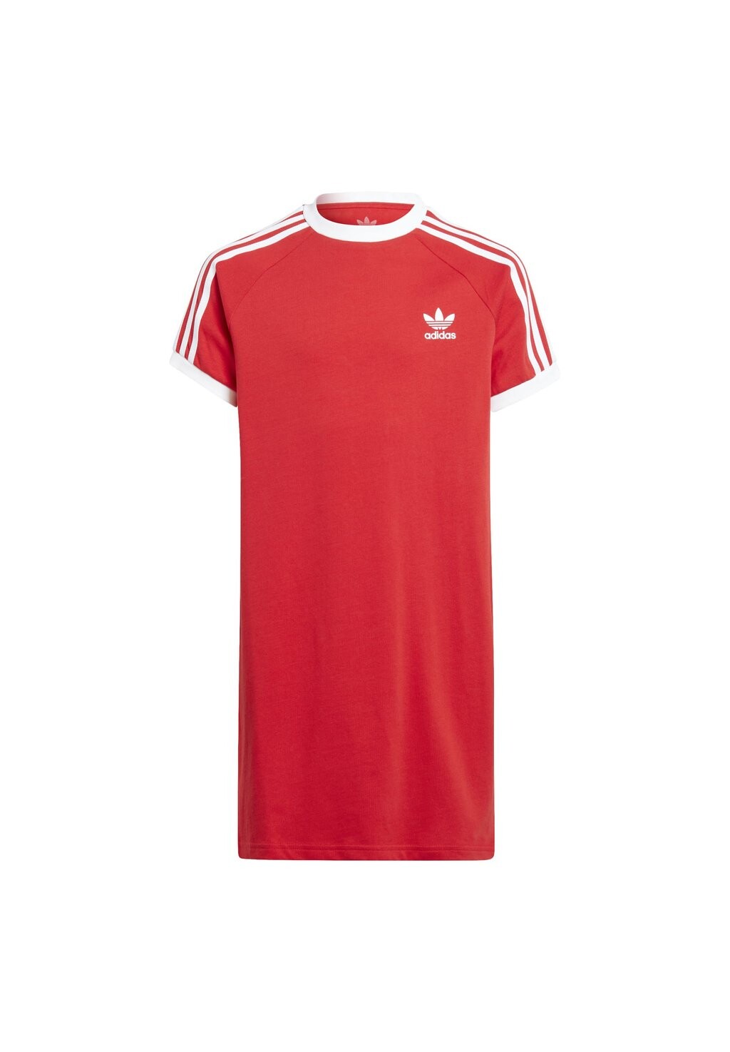 

Футболка с принтом Adicolor adidas Originals, цвет better scarlet