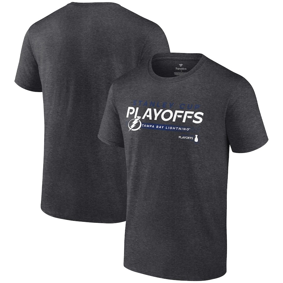 

Футболка с коротким рукавом Fanatics Branded Tampa Bay Lightning, угольный