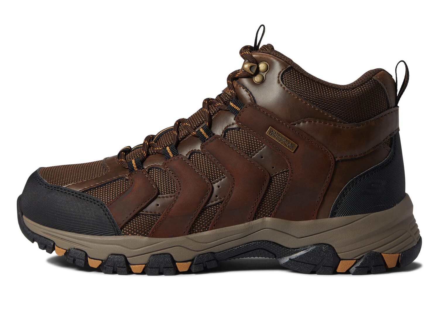 

Треккинговые ботинки Skechers Relaxed Fit Selmen Relodge, темно-коричневый