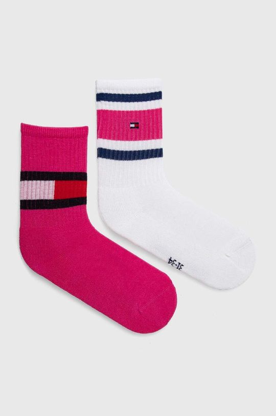 Детские носки Tommy Hilfiger, 2 пары, розовый носки детские wilson 2 пары розовый