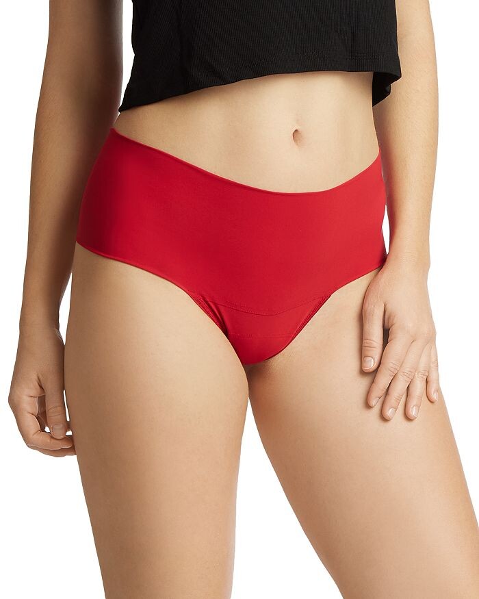 

Натуральные стринги с высокой посадкой Breathe Hanky Panky