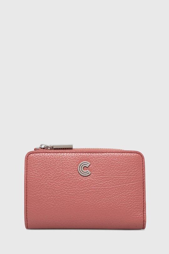 

Кожаный кошелек Coccinelle, красный
