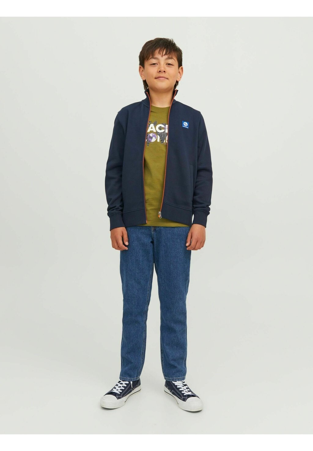 

Толстовка HIGH NECK Jack & Jones Junior, цвет navy blazer