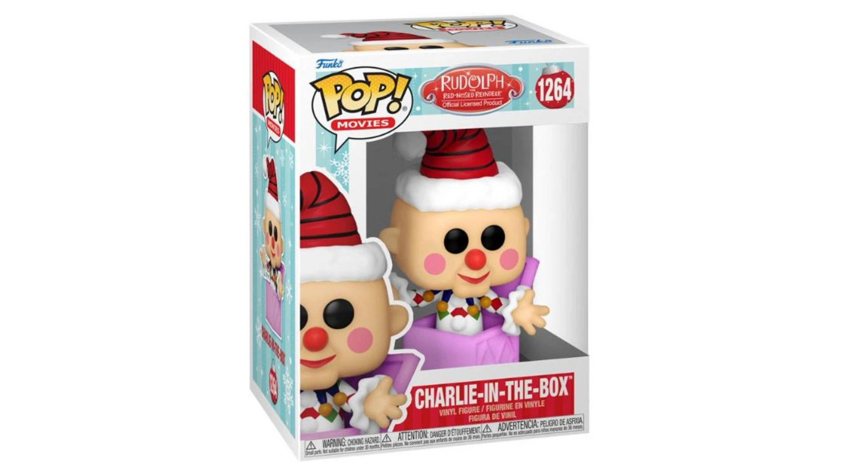 

Funko - Pop! Рудольф Чарли в коробке, винил