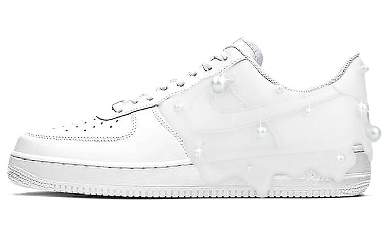 

Кроссовки для скейтбординга Air Force 1 мужские с низким верхом белого цвета Nike, Белый, Кроссовки для скейтбординга Air Force 1 мужские с низким верхом белого цвета Nike