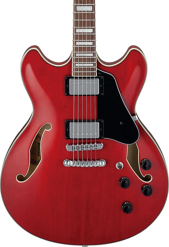 Электрогитара Ibanez AS73 Artcore Semi-Hollow Electric Guitar, Transparent Cherry Red