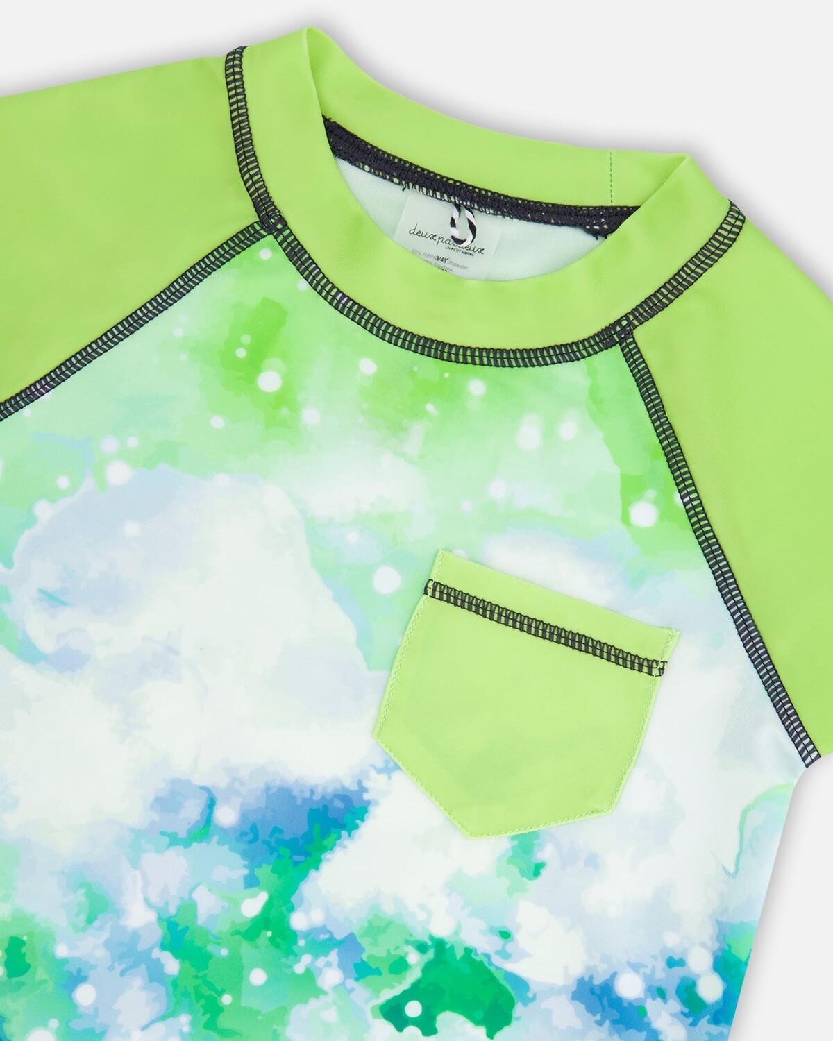 

Рашгард с коротким рукавом Green Glow Deux par Deux