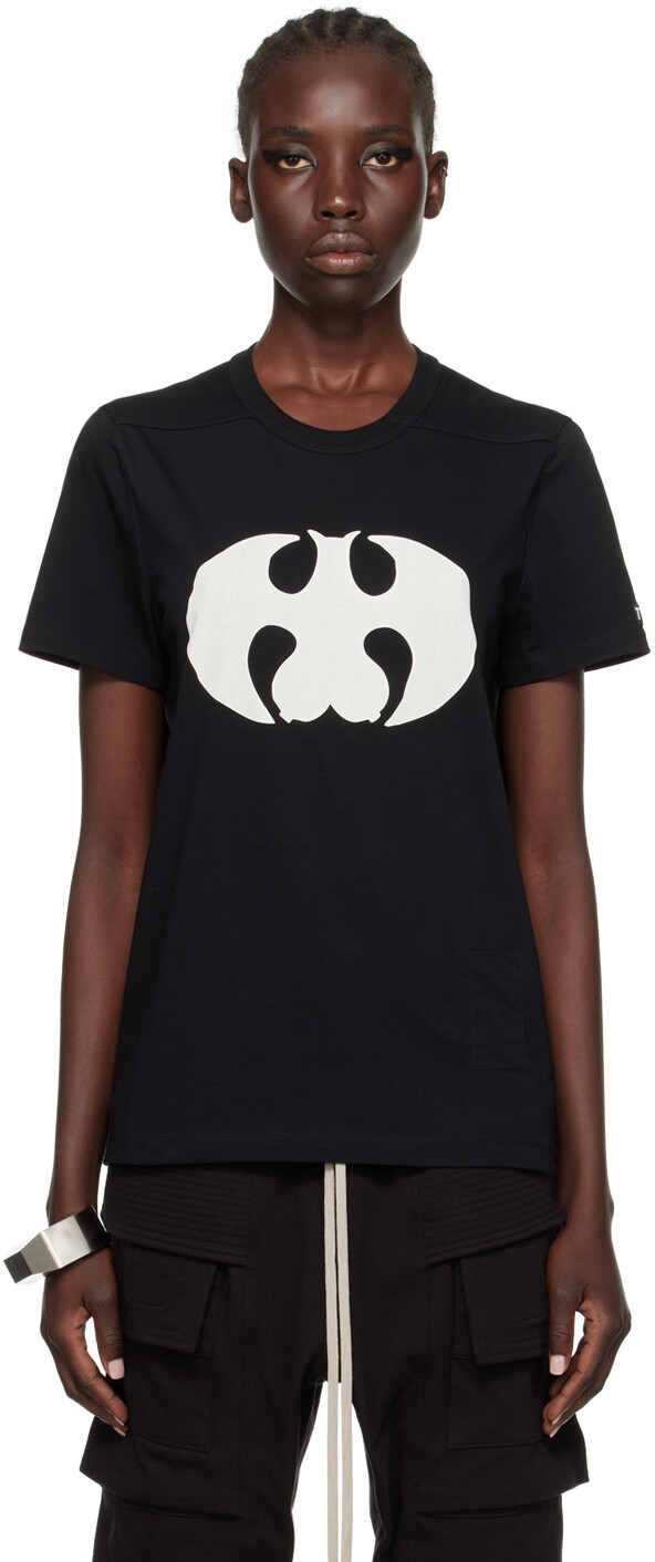 

Эксклюзивная черная футболка Rick Owens SSENSE KEMBRA PFAHLER Edition Level, Черный, Эксклюзивная черная футболка Rick Owens SSENSE KEMBRA PFAHLER Edition Level