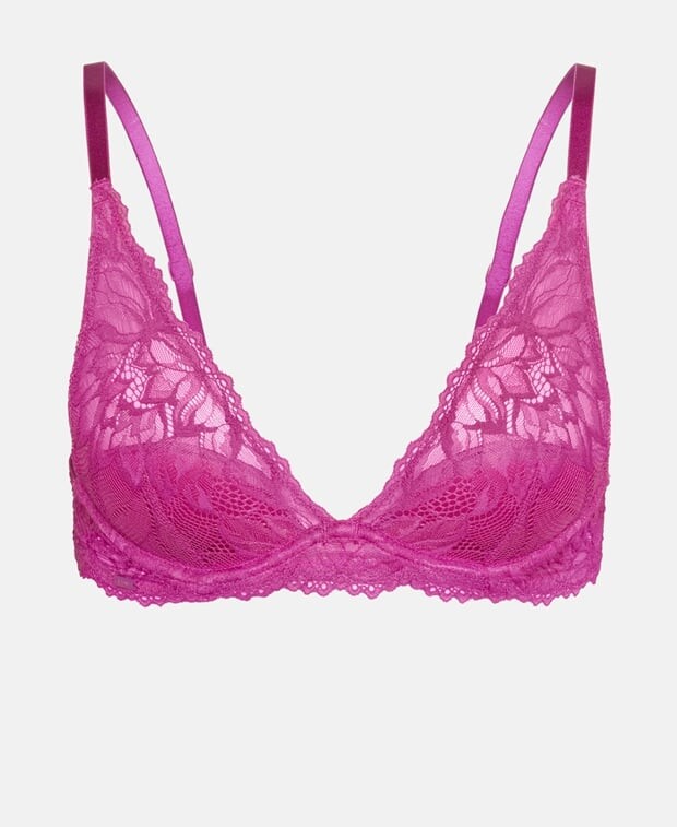 

Бюстгальтер на косточках, чашка AD Calvin Klein Underwear, розовый